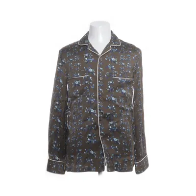 Pyjama shirt (Bruin, Meerkleurig) van Erdem x H&M Zijde