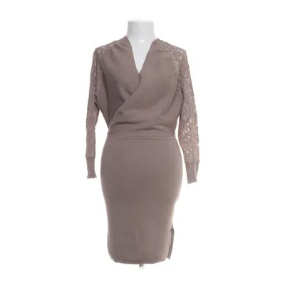 Jurk (Bruin) van Flamant Rose Nylon, Viscose