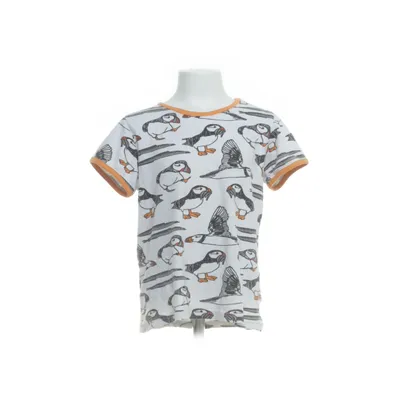 T-shirt (Vit, Flerfärgad) från Duns Ekologisk bomull