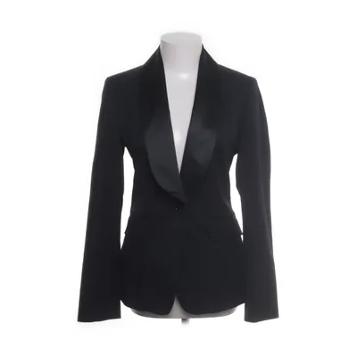 Smoking blazer (Zwart) van Sisley Elastaan, Viscose, Polyester