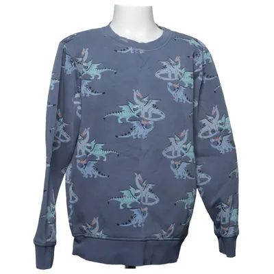 Collegetröja (Blå, Flerfärgad) från Mywear Young Bomull, Polyester