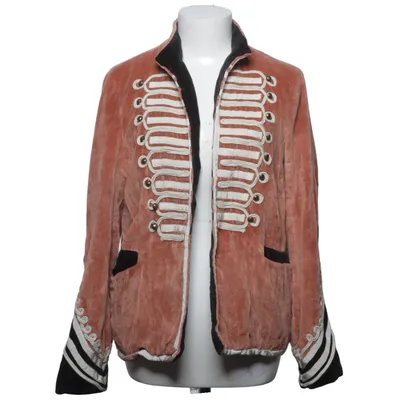 Blazer (Rose, Noir, Blanc) de Zara Woman Coton