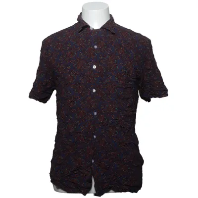 Short sleeve shirt (Blue, Multicolored) from POP England Viscose