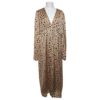 Klänning (Beige, Svart) från Adoore Polyester