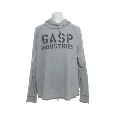 Huvtröja (Grå) från Gasp Bomull, Polyester