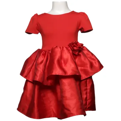 Jurk (Rood) van H&M Polyester, Viscose, Elastaan