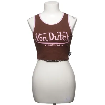 Tanktop  (Brun, Pink) fra Von Dutch Bomuld, Elastan