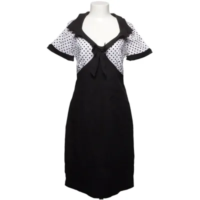 Klänning (Svart, Vit) från Lindy Bop Bomull, Elastan, Polyester
