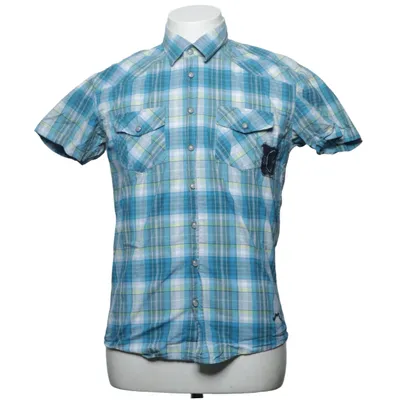 Short sleeve shirt (Blue, White, Yellow) from Iceman Cotton