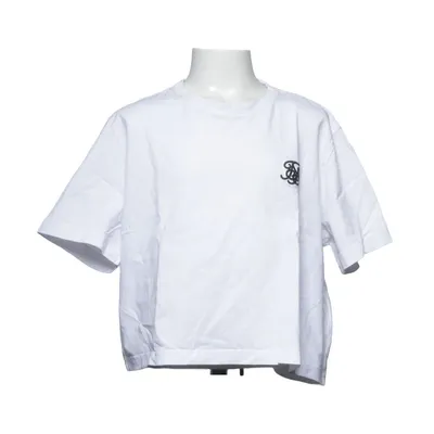 T-shirt (Wit) van SikSilk Katoen