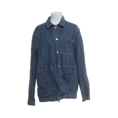 Denimjakke (Blå, Flerfarvet) fra Weekday Bomuld