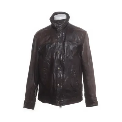Läderjacka (Brun) från Molltan Polyester, Skinn
