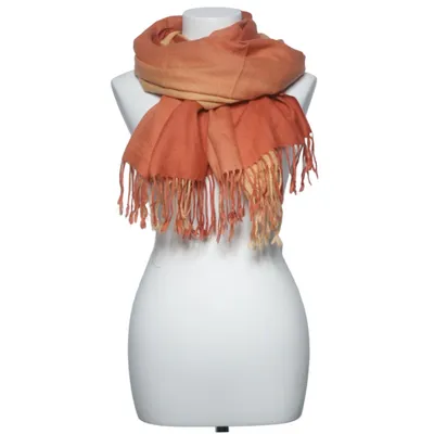 Halsduk (Orange, Beige) från Pashmina Kashmir, Silke