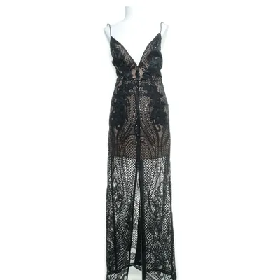 Aftonklänning (10UO5PBLK) från Topshop Bomull, Polyamid, Polyester, Viskos