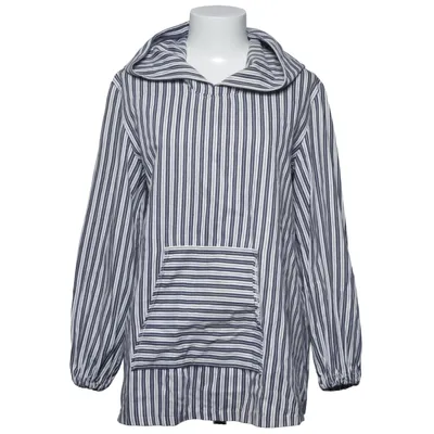 Sweat à capuche (Bleu, Blanc) de Eva