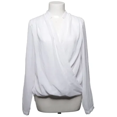 Wickelbluse (Weiß) von H&M Polyester