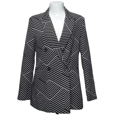 Manteau (Noir, Blanc) de ASOS Élasthane, Polyester
