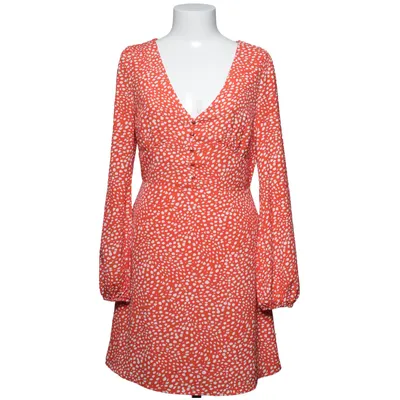 Jurk (Rood, Wit) van Glamorous Polyester