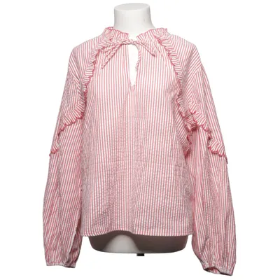 Blus (Röd, Vit) från Sissel Edelbo Bomull