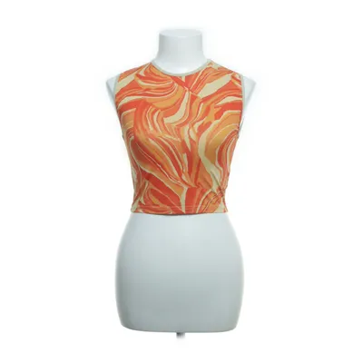 Tanktop (Oranje, Meerkleurig) van Rosemunde Elastaan, Polyester