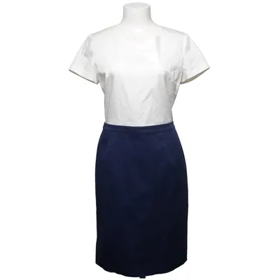 Robe (Bleu, Blanc) de Boutique Moschino Coton