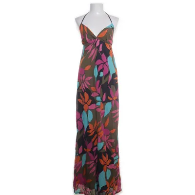 Maxi dress (Black, Multicolored) from Roxy Cotton, Viscose