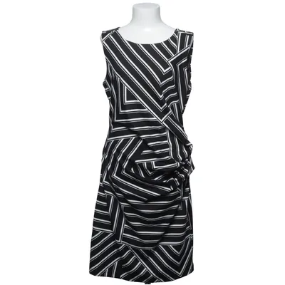 Dress (Black, White) from Kaffe Elastane, Polyester, Viscose