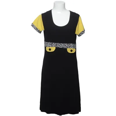 Robe (Noir, Jaune, Multicolore) de Du Milde Élasthane, Viscose