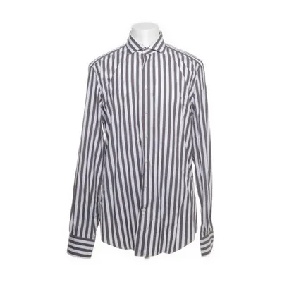 Shirt (White, Gray) from Suitsupply Cotton