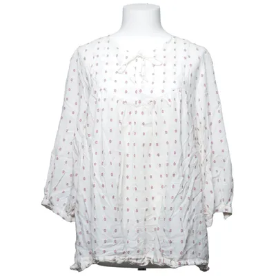 Blouse (Wit, Rood) van Åhléns Katoen
