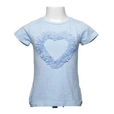 T-shirt (Blå) fra Blukids Bomuld, Elastan