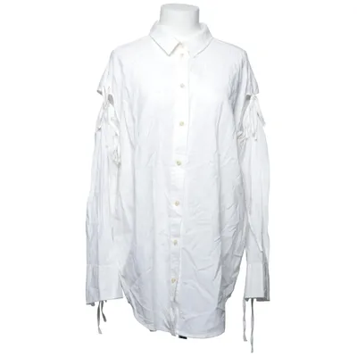 Shirt (Wit) van H&M Trend Katoen, Linnen
