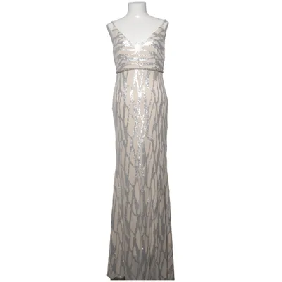 Evening gown (Beige, Silver) from Jones New York Elastane, Polyester