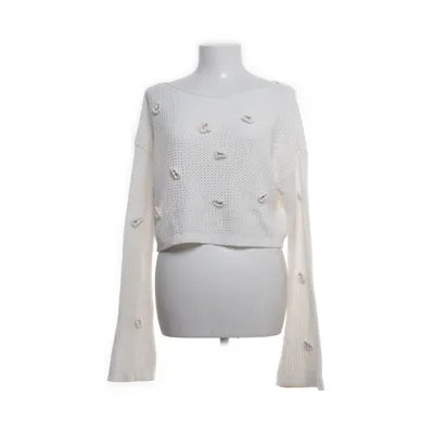 Tröja (Vit) från FB Sister Knitwear Bomull, Akryl