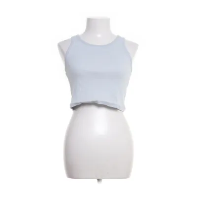 Crop top (Blauw) van JJXX Katoen, Elastaan
