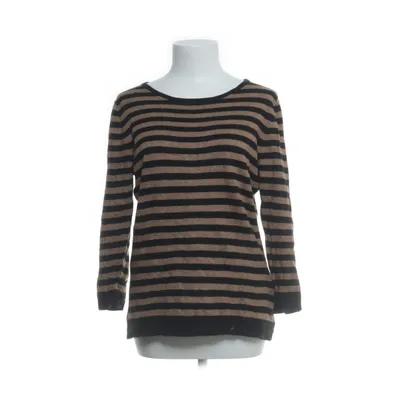 Sweater (Brown, Black) from Jaeger Cotton, Cashmere, Nylon, Wool, Viscose