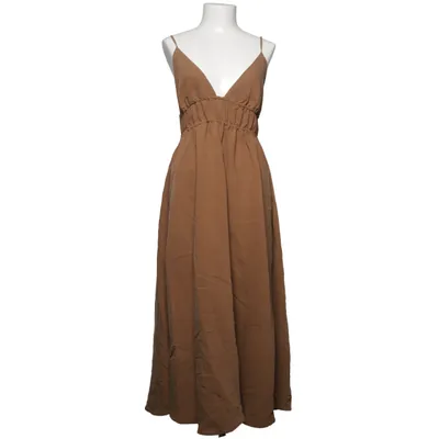 Maxikleid (Braun) von Zara Polyester, Viskose
