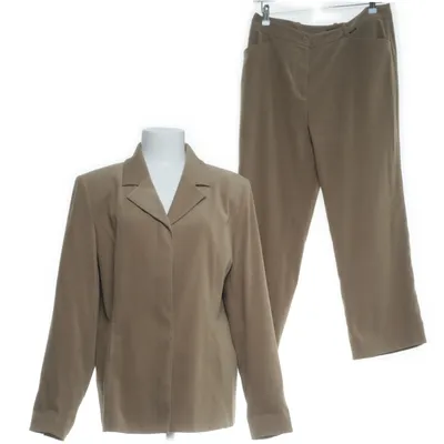 Kostym (Brun) från Sara Elastan, Polyester