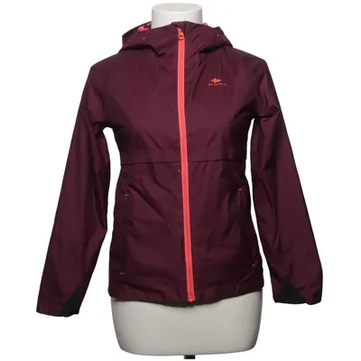 Veste imperméable (Violet, Rouge) de Quechua Élasthane, Polyamide, Polyester, Polyuréthane