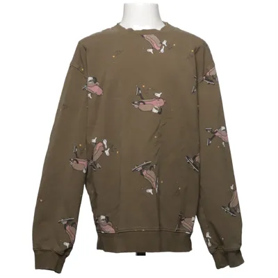 Sweatshirt (Green, Multicolored) from The New Elastane, Organic cotton