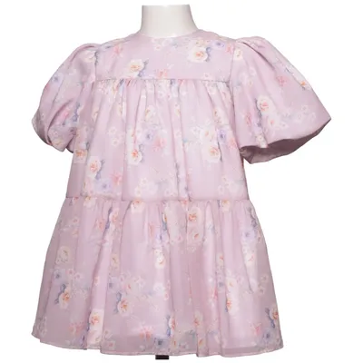 Kjole (Pink, Flerfarvet) fra Zara Polyester