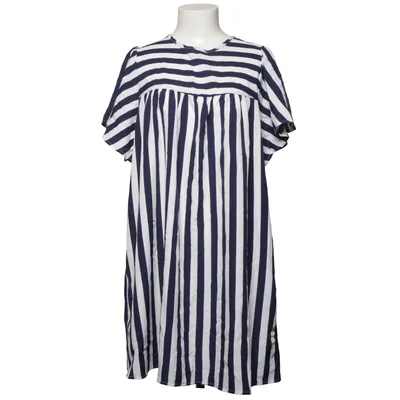 Jurk (Blauw, Wit) van Emery Rose Elastaan, Polyester