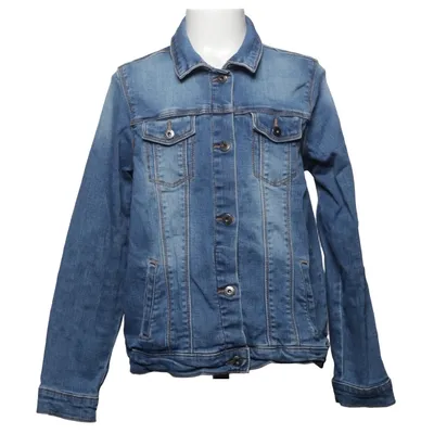 Veste en jean (Bleu) de Vertbaudet Coton, Élasthane