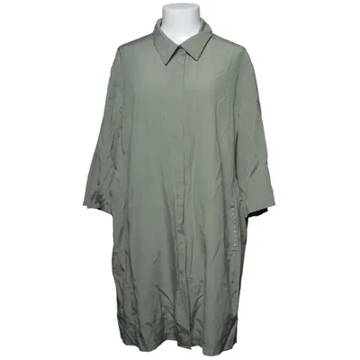 Skjortekjole (Grøn) fra Meine GröBe Polyester, Viscose