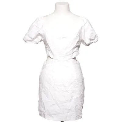 Jurk (Wit) van Parallel Lines Katoen, Linnen, Viscose