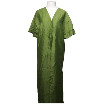 Caftan (Vert) de Massimo Dutti Lin, Polyamide