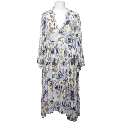 Kjole (Blå, Beige, Flerfarvet) fra Kaffe Viscose