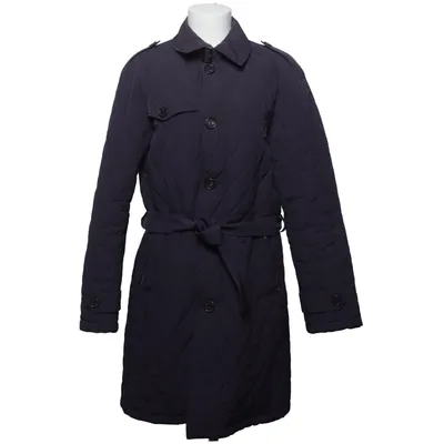 Trench coat (Blue) from Allegri Acetate, Polyamide, Polyester, Viscose