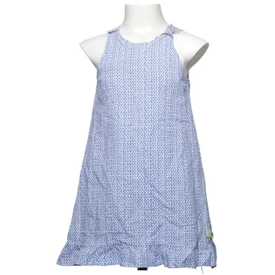 Klänning (Blå, Vit) från Loud + Proud Ekologisk bomull
