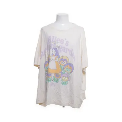 T-shirt (Wit, Meerkleurig) van Divided by H&M Katoen